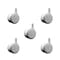 Service Caster 2.375 Inch MRI Safe Casters, 7/16 Grip Ring Stem, Set of 5, 5PK SCC-GR02S60-TPR-GRY-71678-MRI-5 - alternate 1